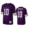 mens vikings fran tarkenton purple legacy replica jersey