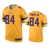 mens vikings irv smith jr. gold inverted legend jersey