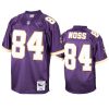 mens vikings randy moss purple throwback 1998 authentic jersey