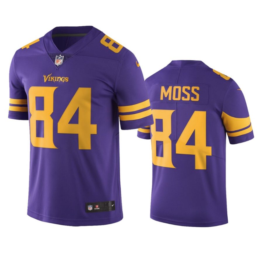 mens vikings randy moss purple vapor limited retired player jersey