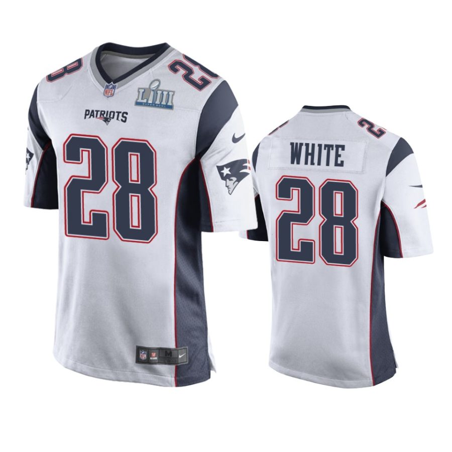 mens white james white jersey