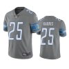 mens will harris lions steel color rush limited jersey