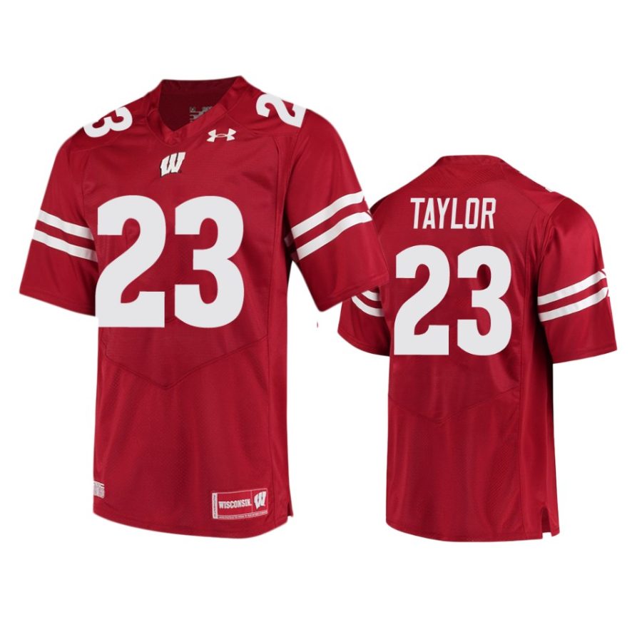 mens wisconsin badgers jonathan taylor red game jersey