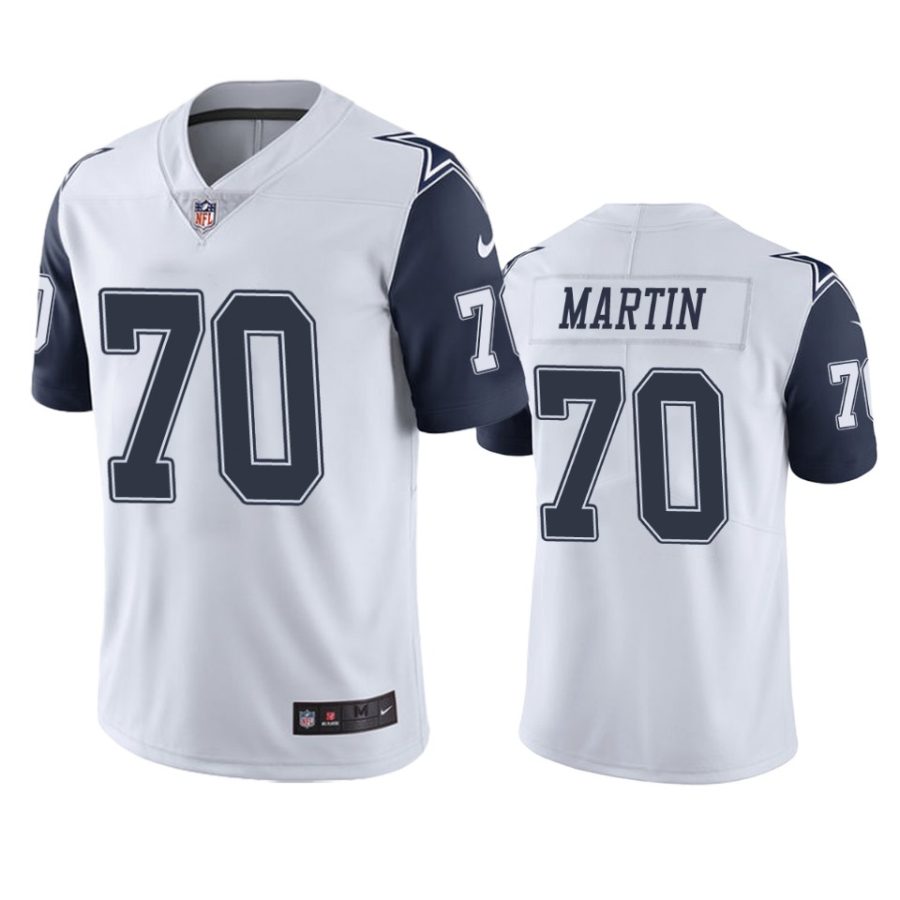 mens zack martin cowboys white color rush limited jersey