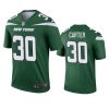 michael carter jets legend green jersey