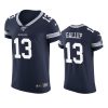 michael gallup cowboys navy nfl 100 vapor elite jersey