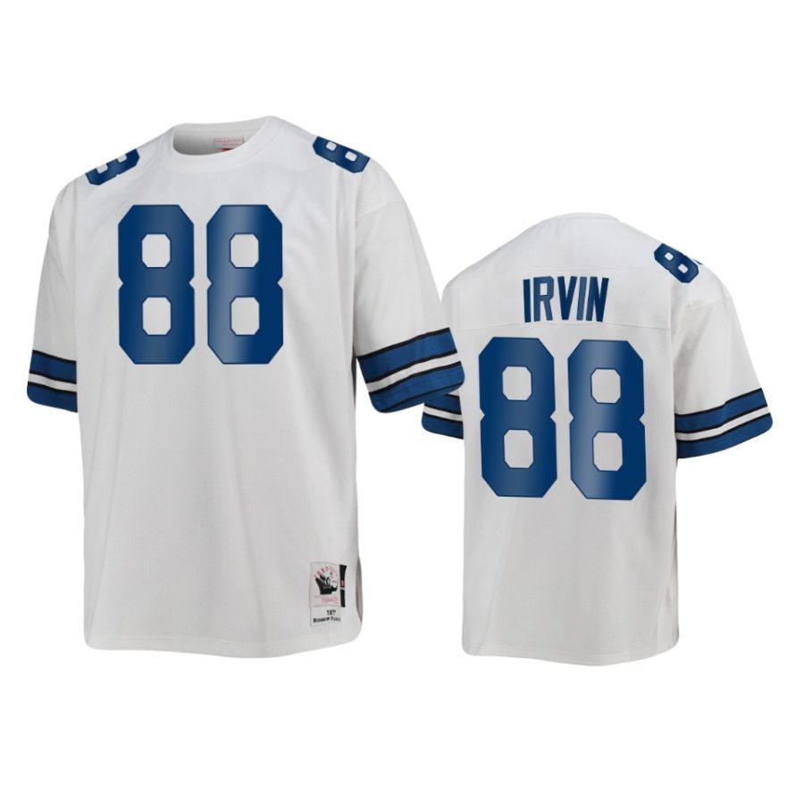 michael irvin cowboys white throwback authentic jersey