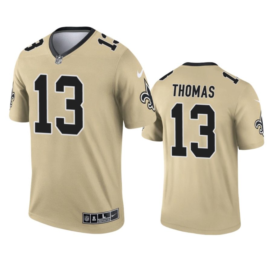 michael thomas saints 2021 inverted legend gold jersey