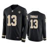 michael thomas saints black therma long sleeve jersey