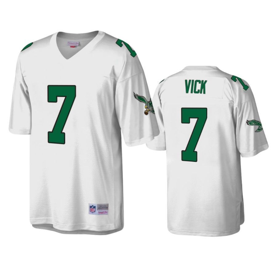 michael vick eagles white throwback legacy replica jersey