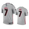 michael vick falcons 2021 inverted legend silver jersey