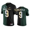 michigan state spartans kenneth walker iii black green split edition jersey