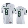 michigan state spartans kenneth walker iii white college football jersey