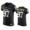 michigan wolverines aidan hutchinson black golden edition jersey