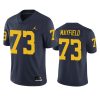 michigan wolverines jalen mayfield navy limited jersey