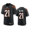 mike hilton bengals black game jersey