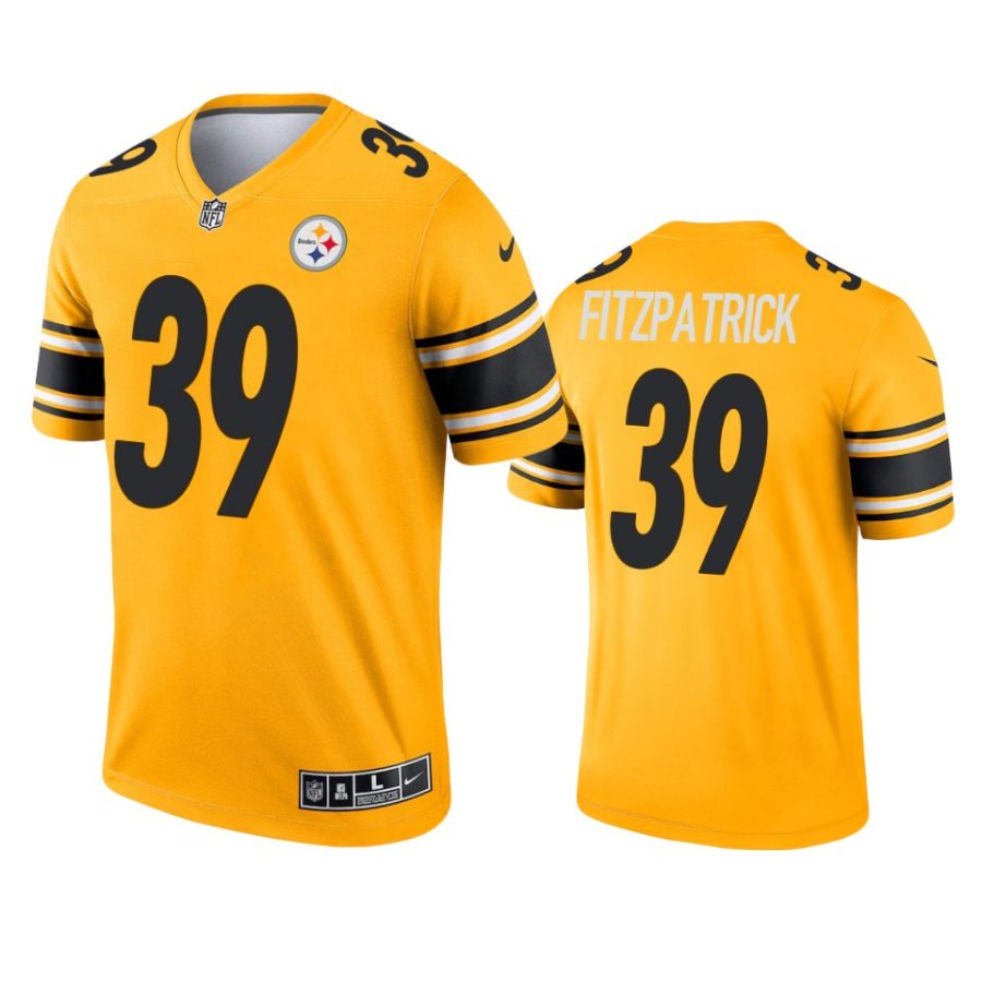 minkah fitzpatrick steelers 2021 inverted legend gold jersey