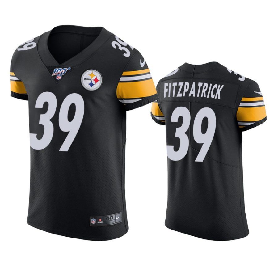 minkah fitzpatrick steelers black nfl 100 vapor elite jersey