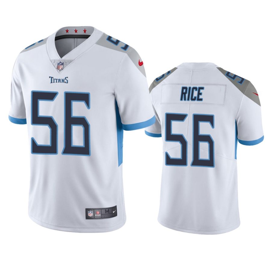 monty rice titans white vapor jersey