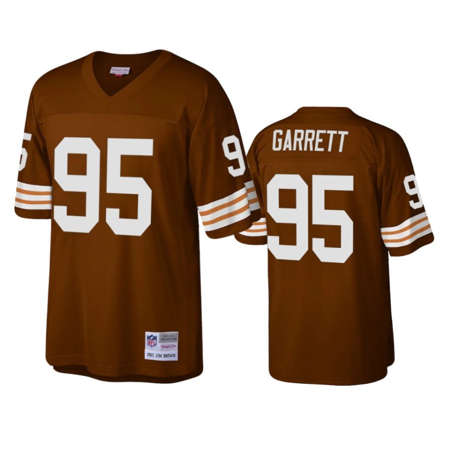 myles garrett browns brown legacy replica jersey