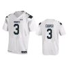 navy midshipmen mychal cooper white replica football jersey