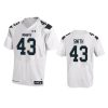 navy midshipmen nelson smith white replica football jersey