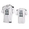 navy midshipmen perry olsen white replica football jersey