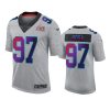 nick bosa 49ers gray super bowl lvi limited jersey