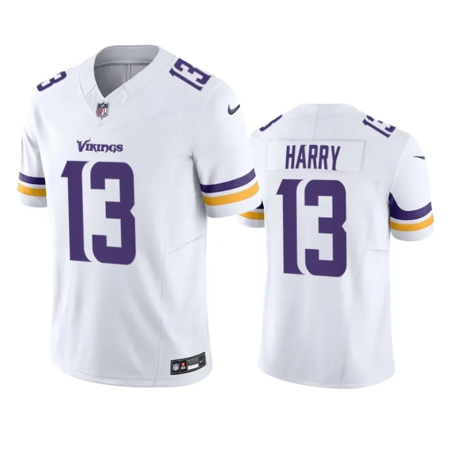 nkeal harry vikings vapor f.u.s.e. limited white jersey