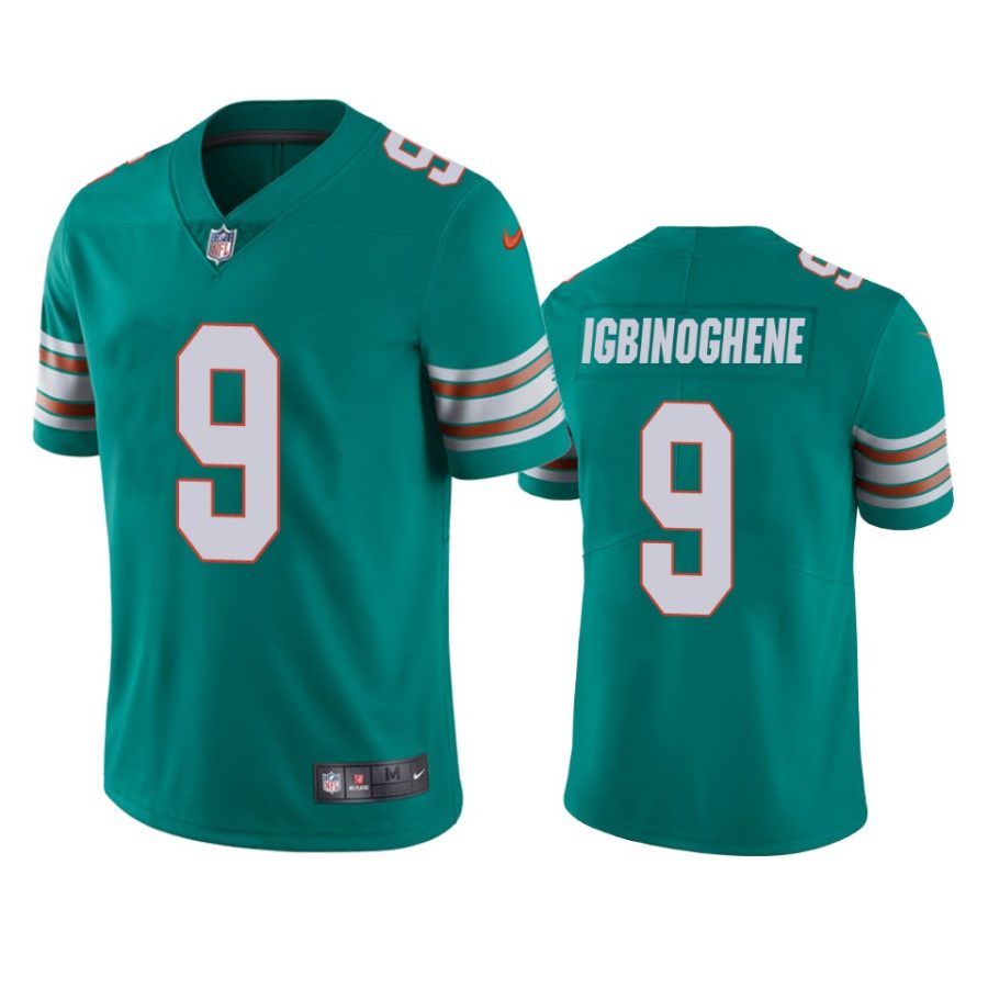 noah igbinoghene dolphins aqua vapor jersey