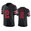 ohio state buckeyes chris olave black game college football jersey