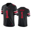 ohio state buckeyes jeff okudah black game college football jersey