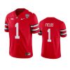 ohio state buckeyes justin fields scarlet 2021 sugar bowl college football jersey