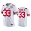 ohio state buckeyes master teague iii white 2021 national championship jersey