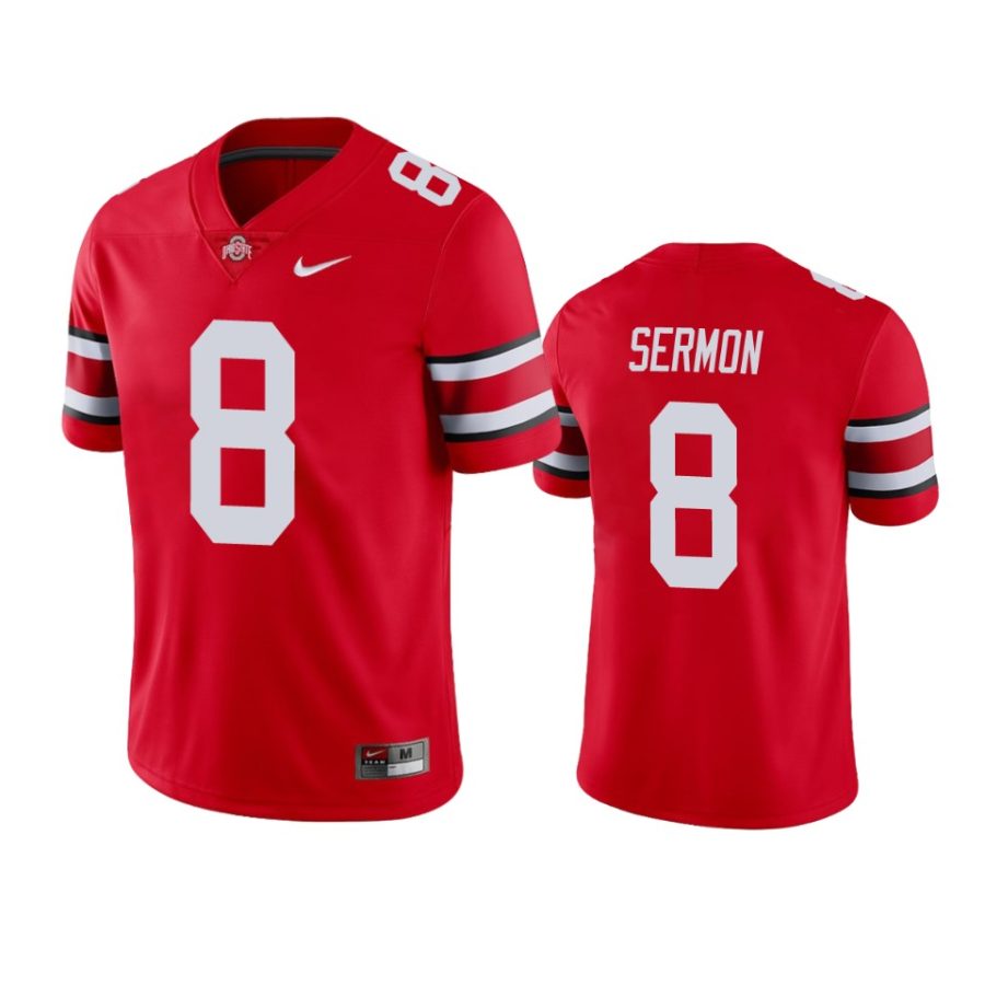 ohio state buckeyes trey sermon scarlet game college football jersey