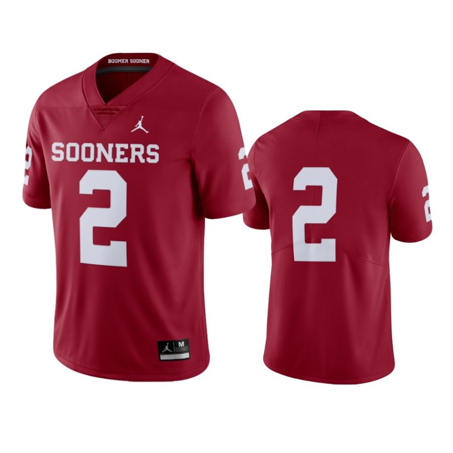 oklahoma sooners 2 crimson limited jersey