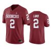 oklahoma sooners ceedee lamb crimson college football home game jersey