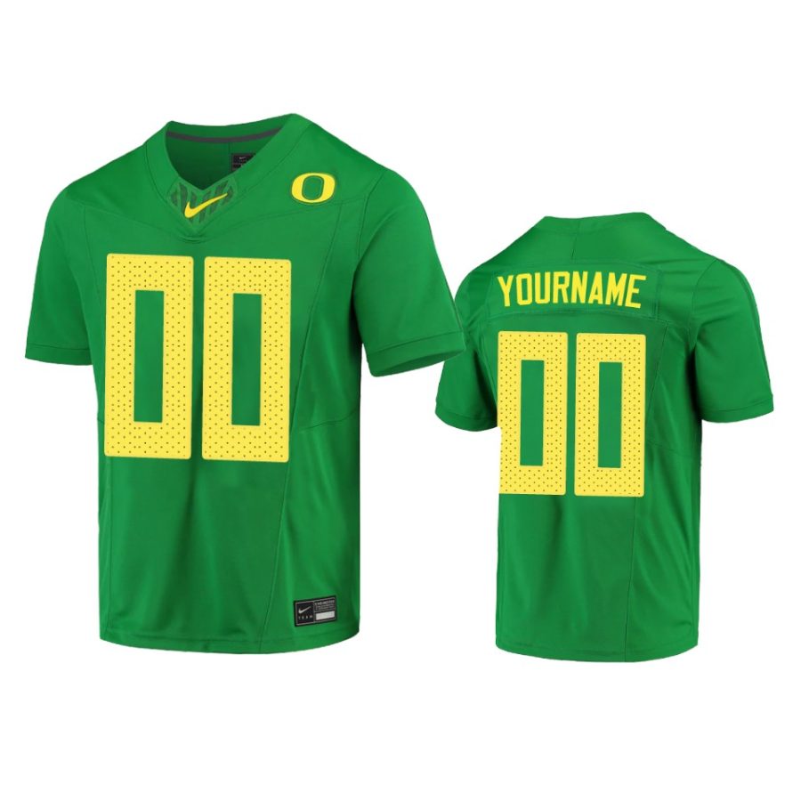 oregon ducks custom green limited jersey