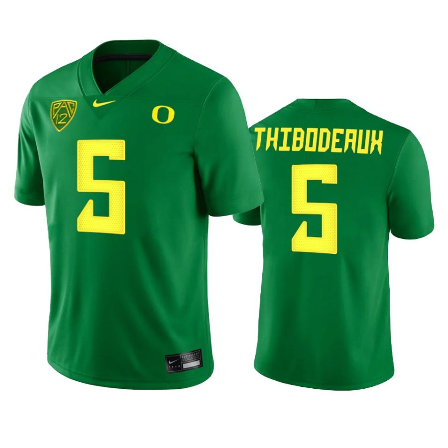 oregon ducks kayvon thibodeaux green college football jersey