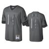 otto graham browns charcoal throwback metal legacy jersey