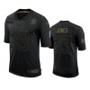 packers aaron jones black limited 2020 salute to service jersey