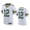 packers aaron rodgers white classic vapor elite jersey