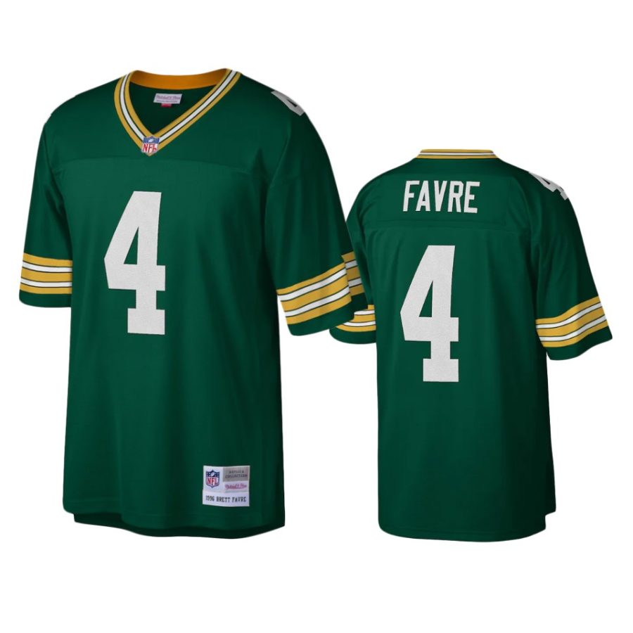 packers brett favre green legacy replica jersey