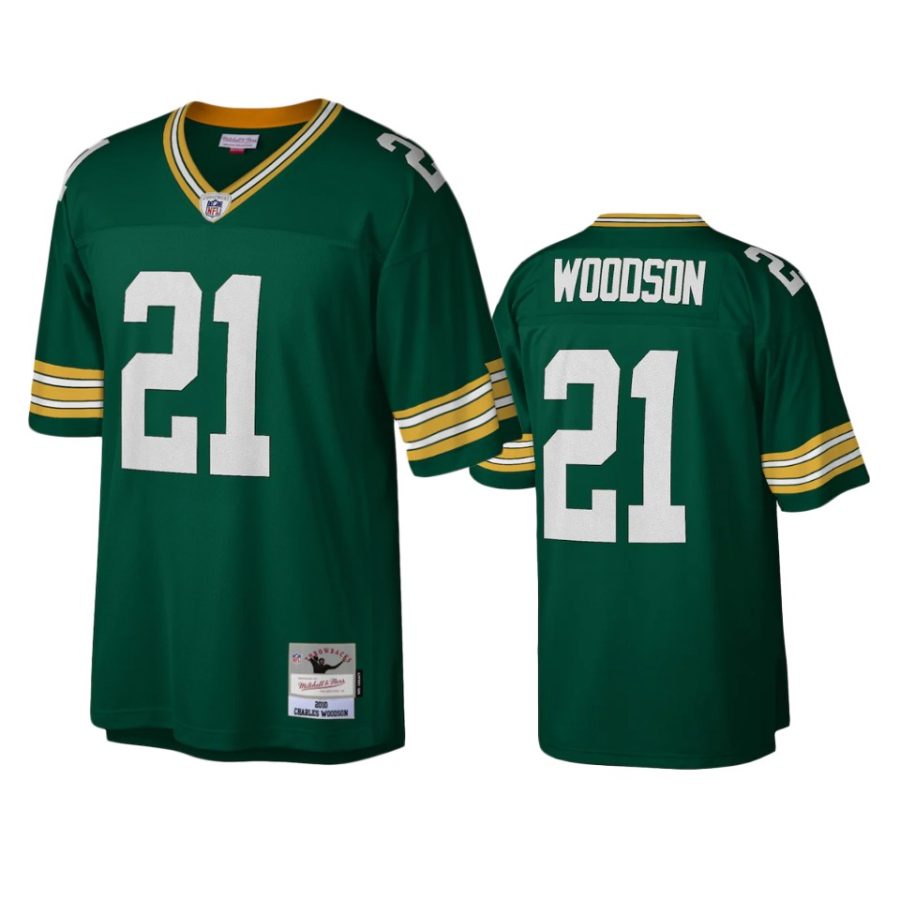 packers charles woodson green 2010 legacy replica jersey