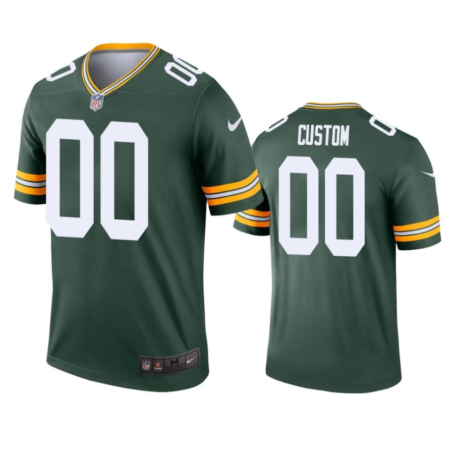 packers custom green legend jersey