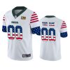 packers custom white independence day vapor jersey