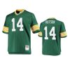 packers don hutson green retired throwback jersey