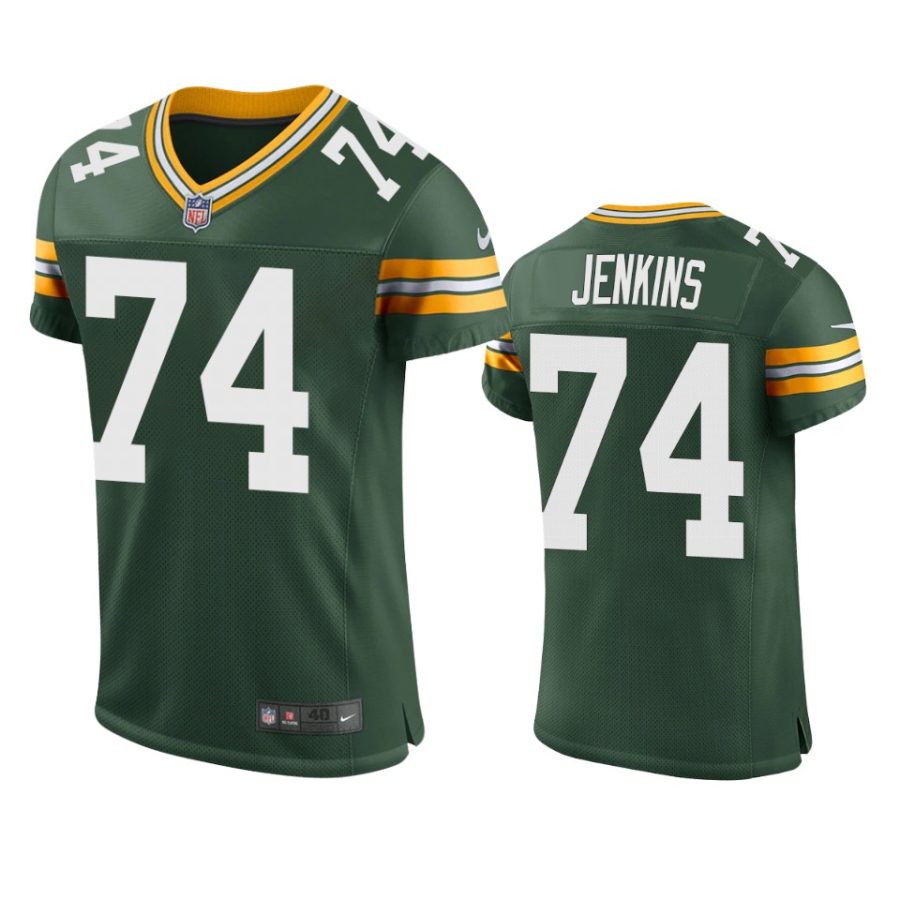 packers elgton jenkins green classic vapor elite jersey