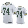 packers elgton jenkins white limited 100th season jersey