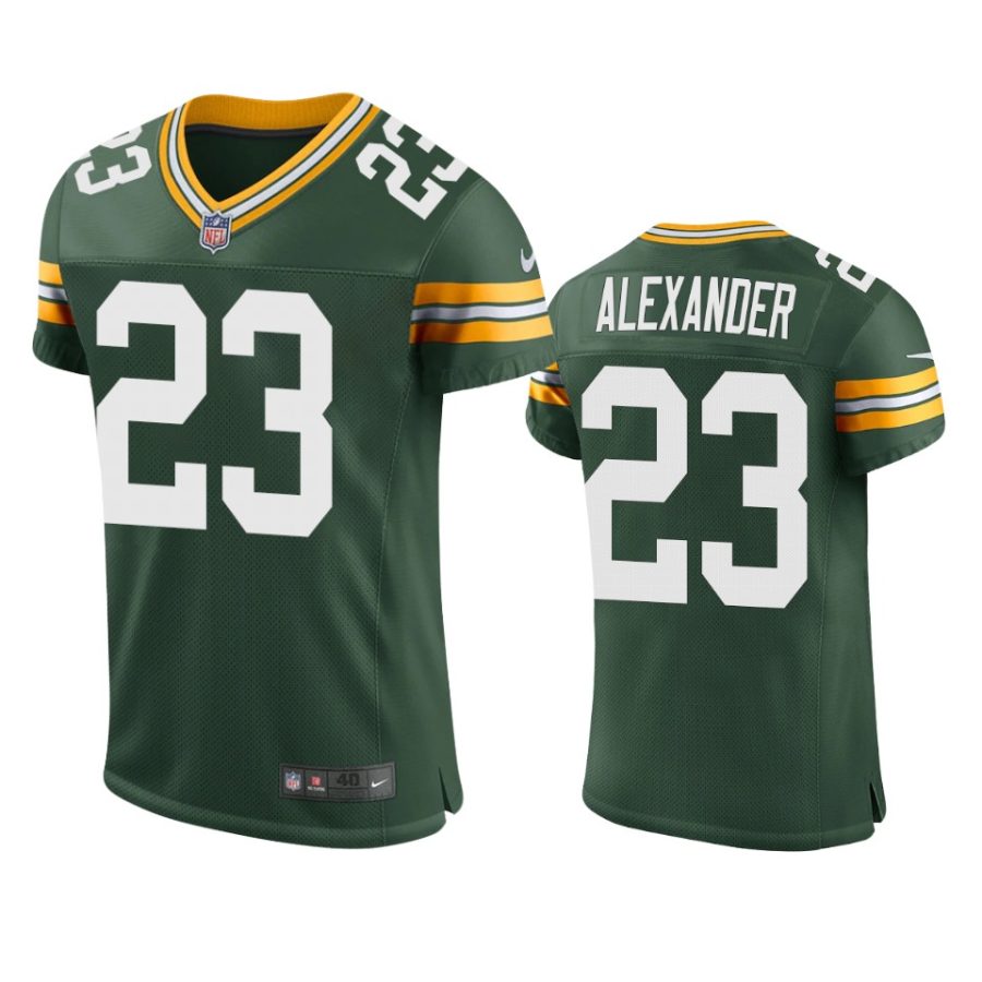 packers jaire alexander green classic vapor elite jersey